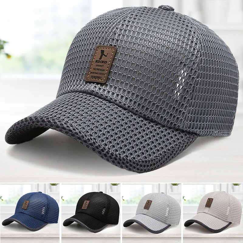Summer baseball cap for outdoor activities