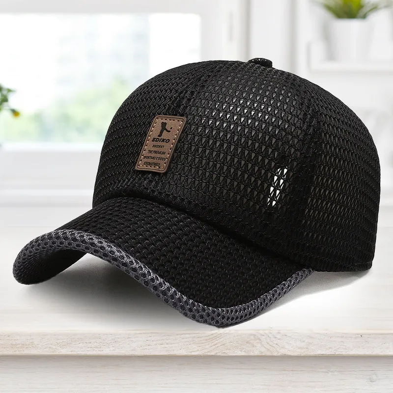 Summer baseball cap for outdoor activities