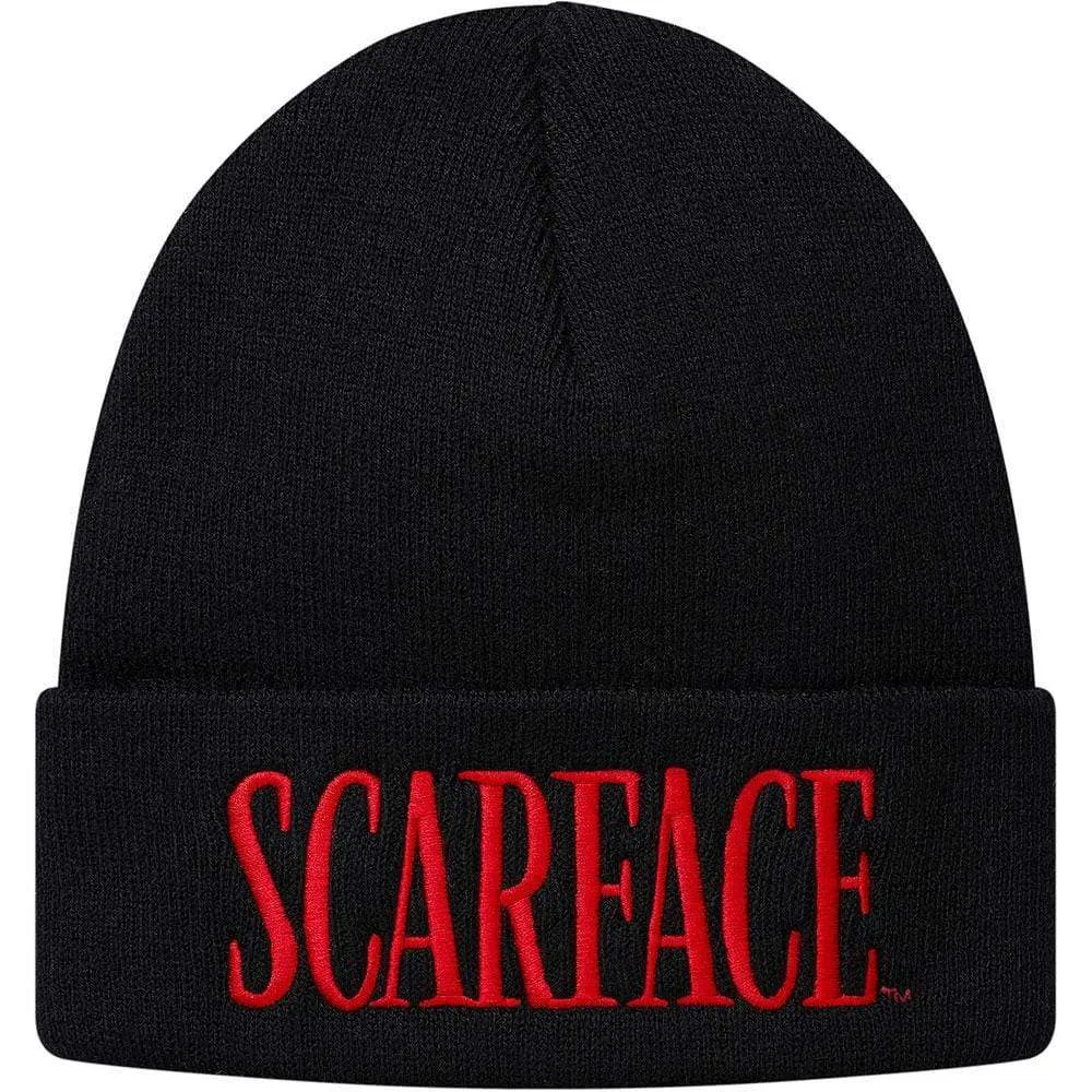 Supreme Scarface Beanie Black