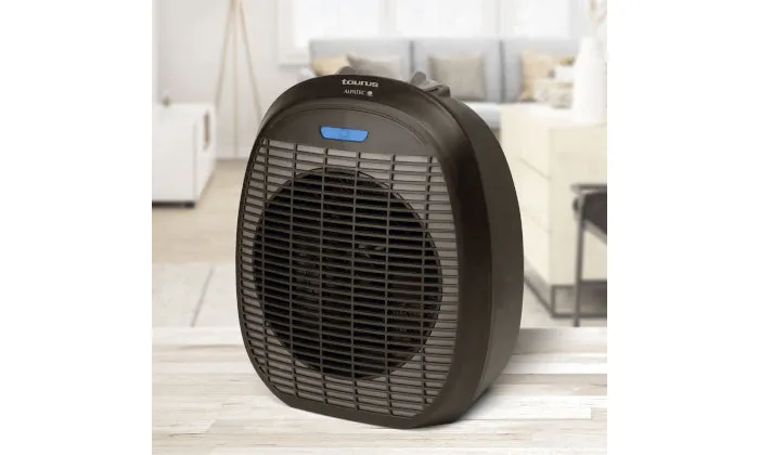 Taurus Heater Floor Fan Black 2 Heat Settings 2400 W Tropicano 3.5