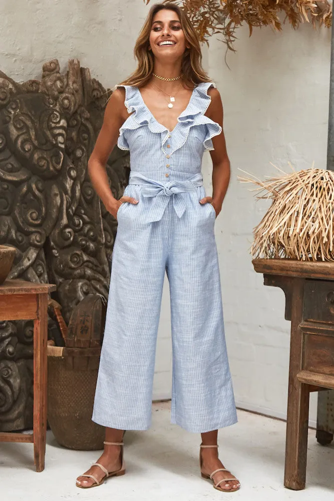Teen Spirit Jumpsuit Blue