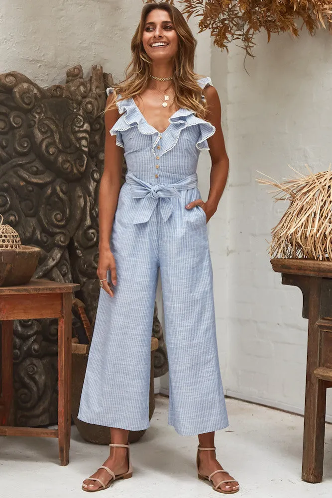 Teen Spirit Jumpsuit Blue