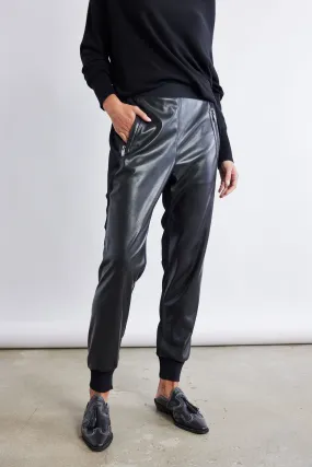 The Best Vegan Leather Combo Jogger