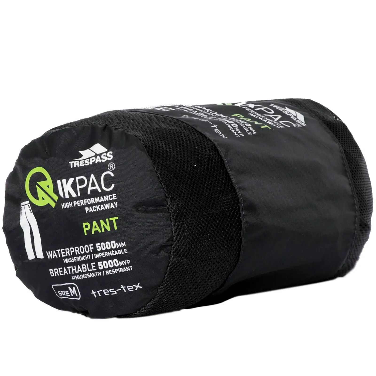 Trespass Qikpac Packaway Waterproof Trousers
