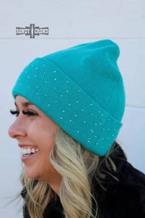 TURQUOISE-Shine Bright Beanie