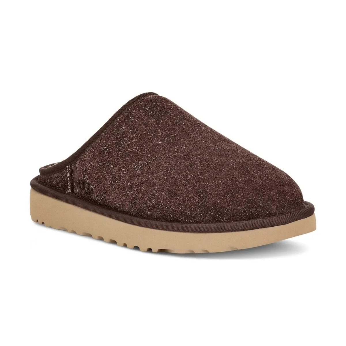 UGG Men's Classic Slip-On Shaggy Burnt Cedar Suede
