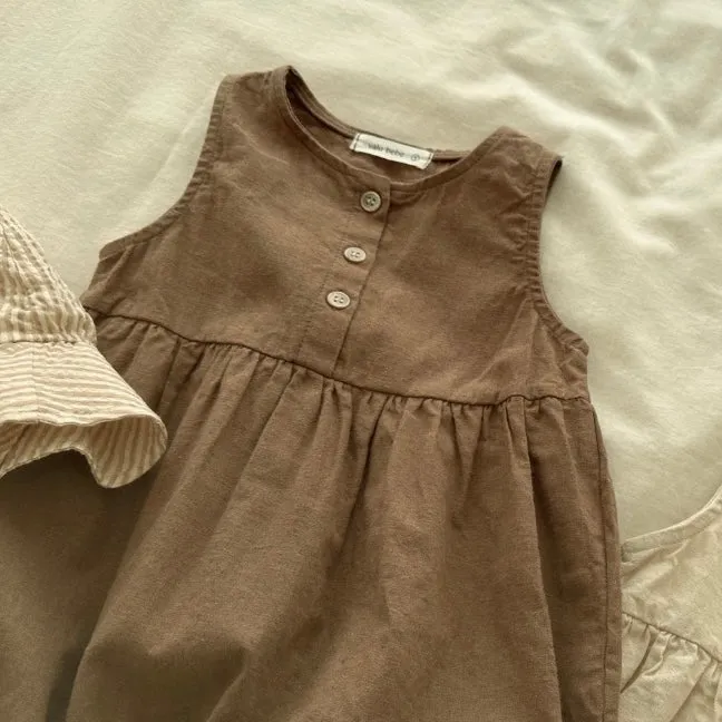 [valubebe] linen jumpsuit - SS24