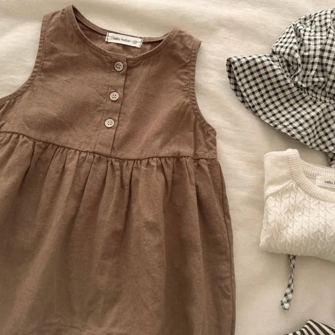 [valubebe] linen jumpsuit - SS24