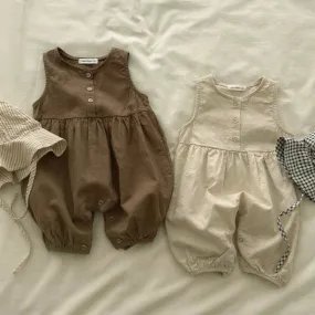 [valubebe] linen jumpsuit - SS24