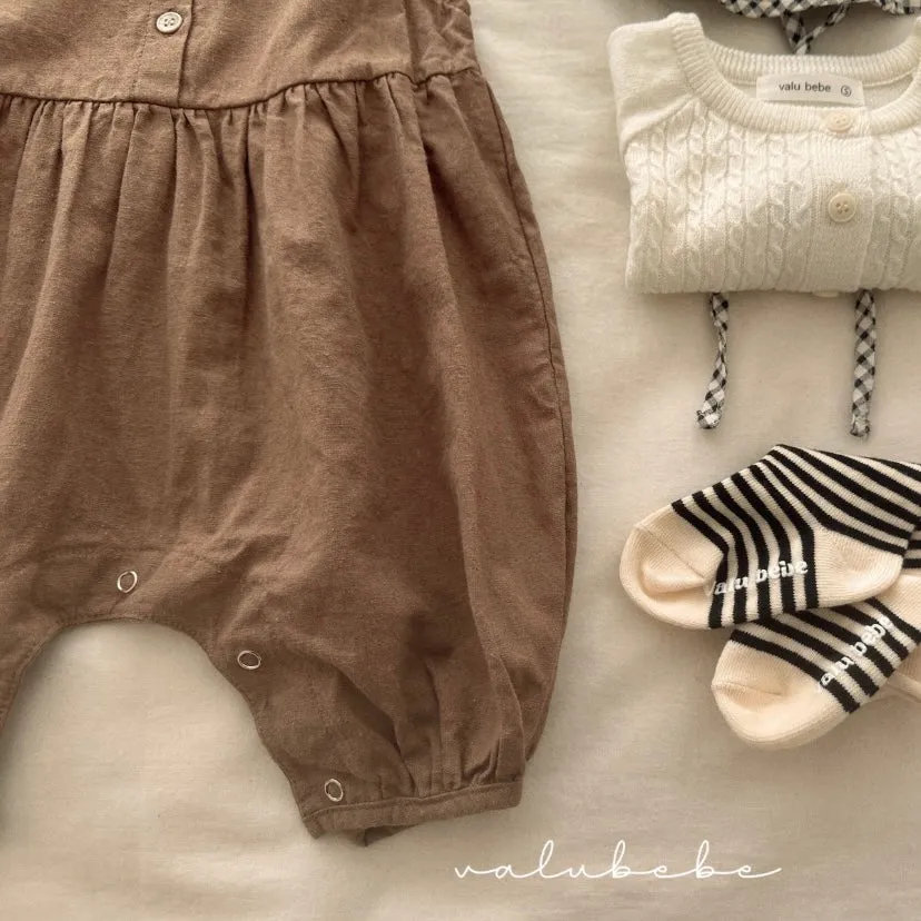 [valubebe] linen jumpsuit - SS24