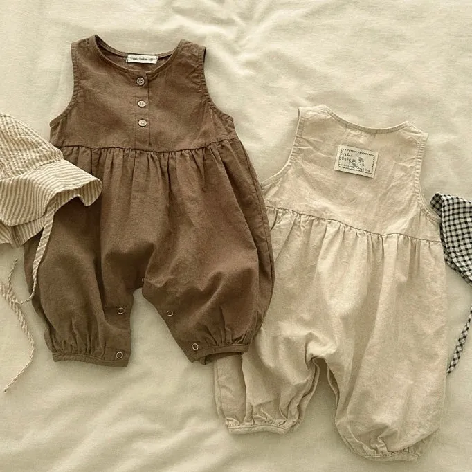 [valubebe] linen jumpsuit - SS24