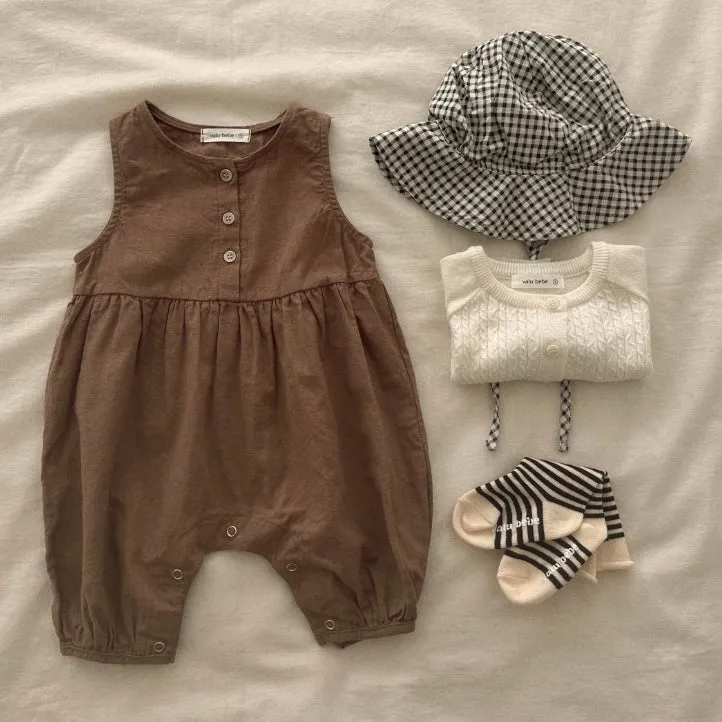 [valubebe] linen jumpsuit - SS24