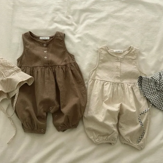 [valubebe] linen jumpsuit - SS24