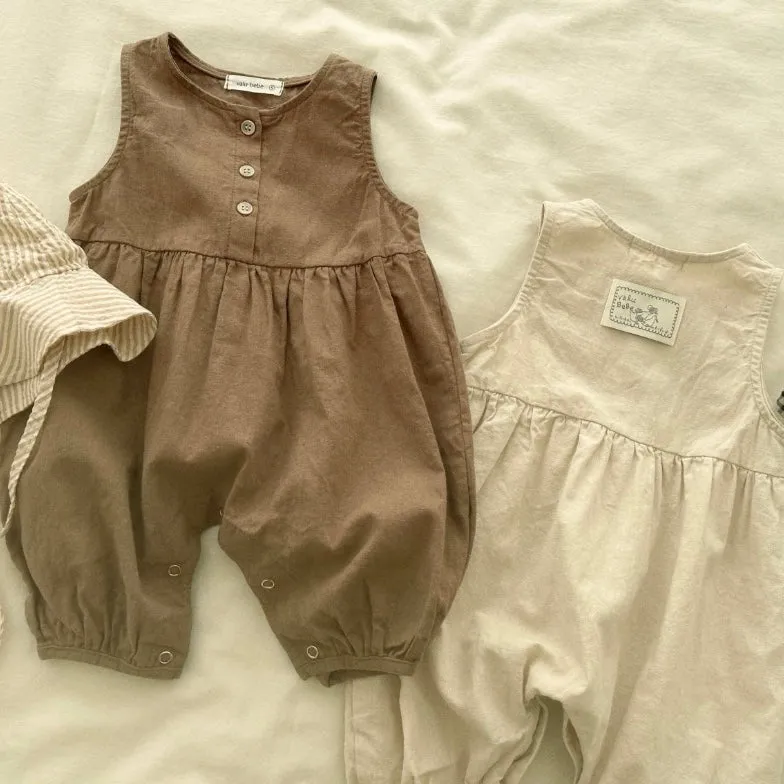 [valubebe] linen jumpsuit - SS24