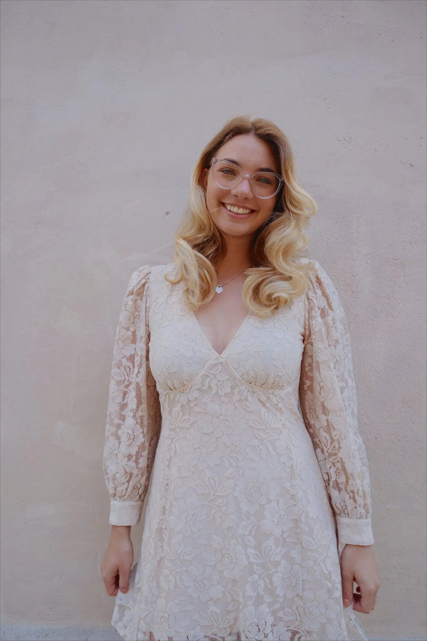 Vanilla Lace Dress