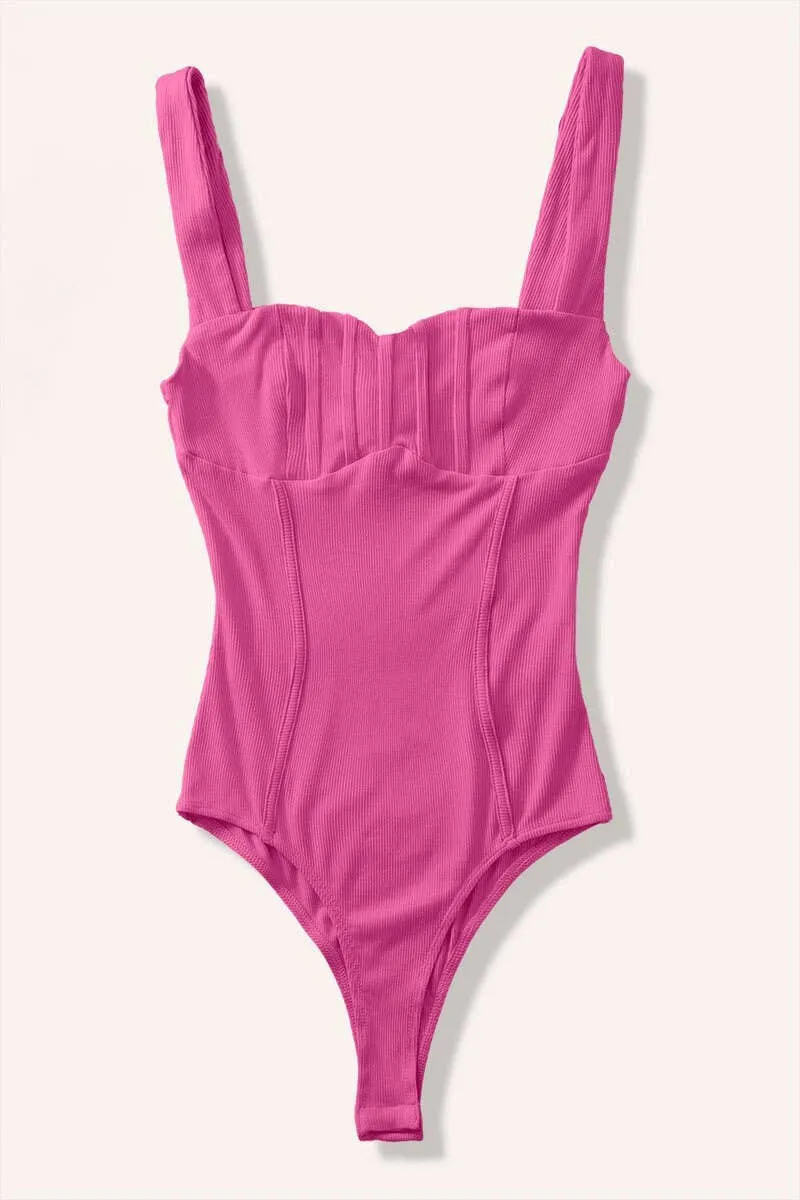 Victoria Corset Knit Bodysuit