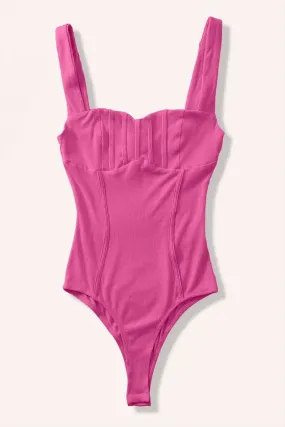 Victoria Corset Knit Bodysuit