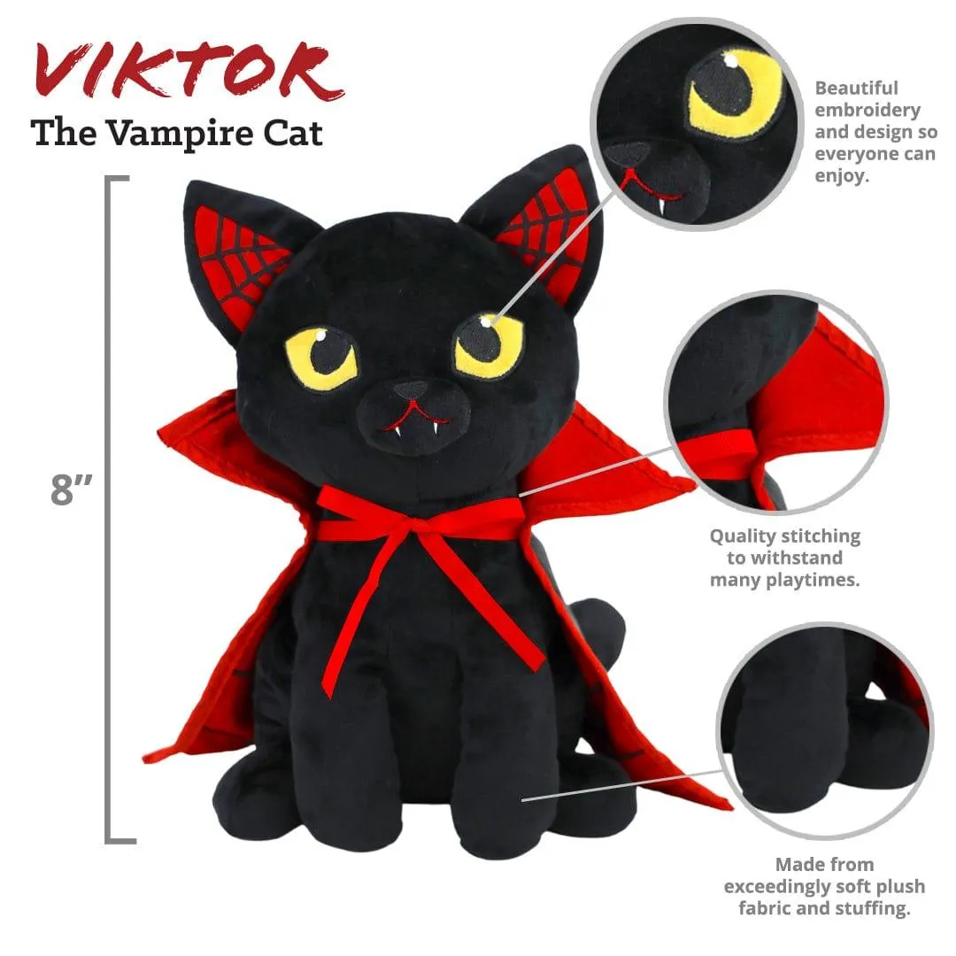 Viktor the Vampire Cat Plushie