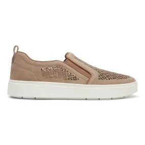 Vionic Women's Kimmie Perf Sneaker Ballad Wheat