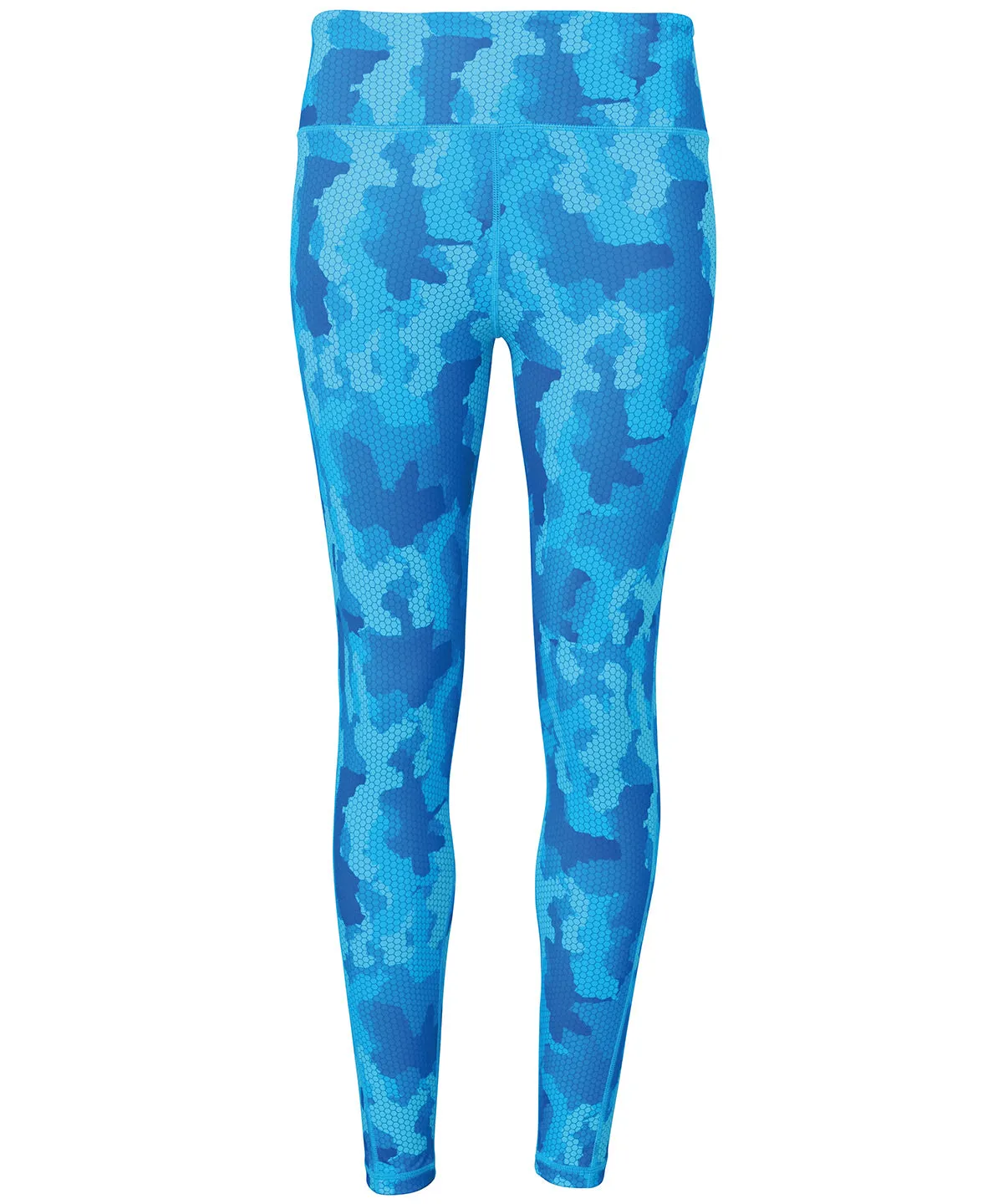 Womens TriDri® performance Hexoflage® leggings | Camo Sapphire