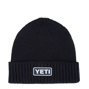 YETI Logo Beanie Hat Navy